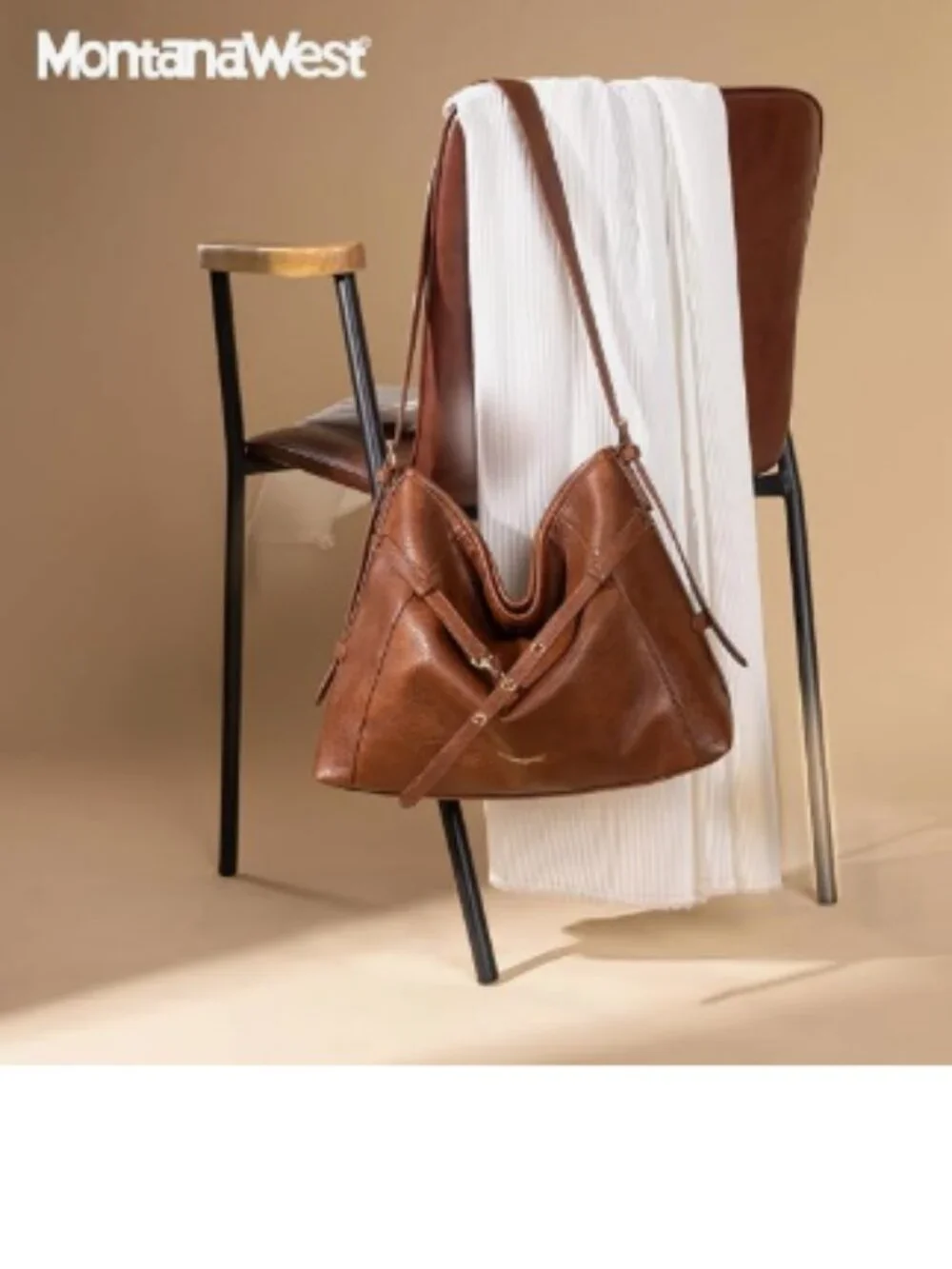 West Hobo Purse for Women Adjustable Belt Buckle Hobo Bag with Adjustable Strap